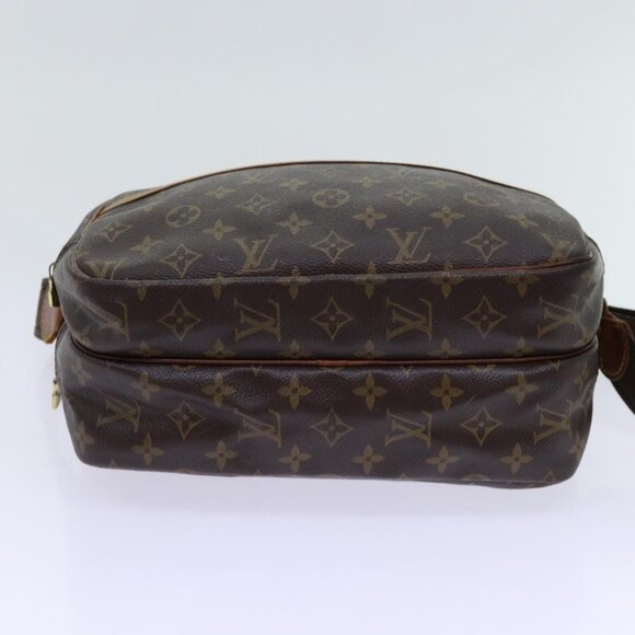 Authentic LOUIS VUITTON Monogram Reporter PM Shoulder Bag M45254 LV - Picture 12 of 16